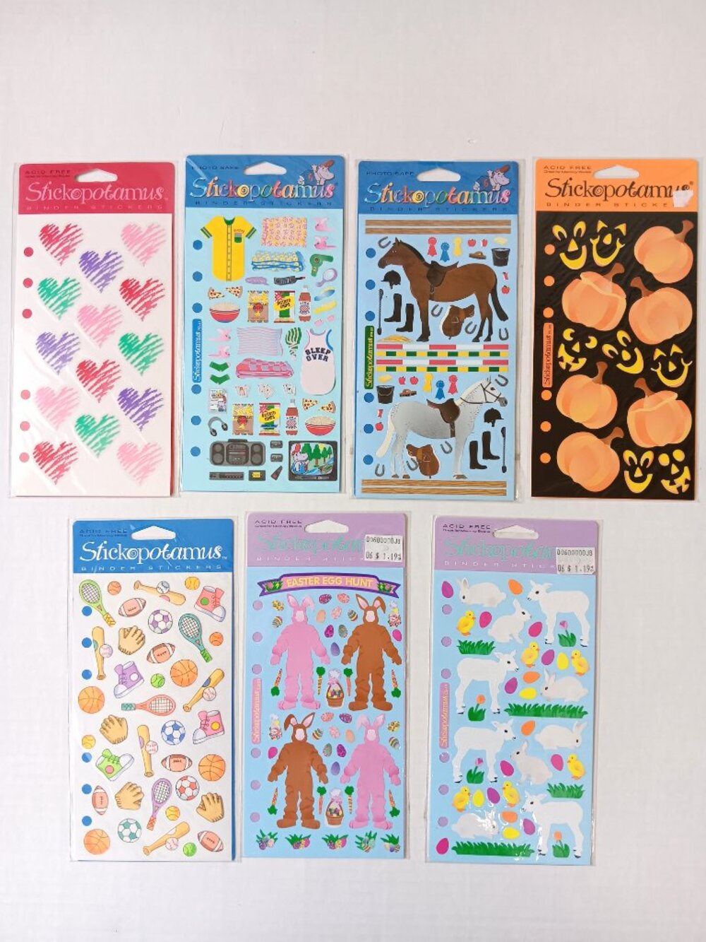 Stickopotamus Sticker Binder With 51 Sticker Sheets Total (34 are new or full) - Picture 11 of 16